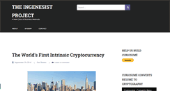 Desktop Screenshot of ingenesist.com